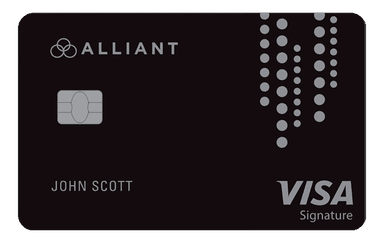 Alliant Cashback Visa Signature card art