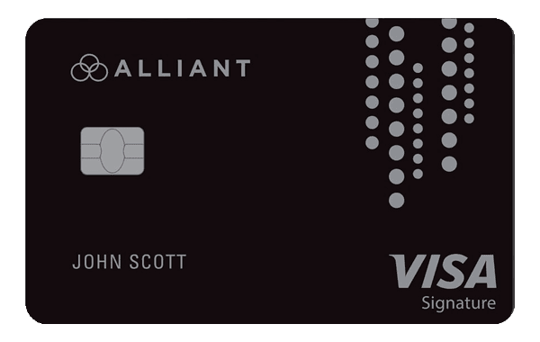 Alliant Cashback Visa Signature card art