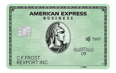 Business Green Rewards Card from American Express card art