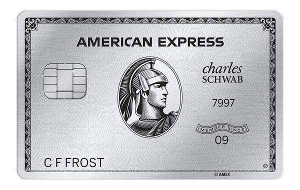 The Platinum Card from American Express Exclusively for Charles Schwab card art