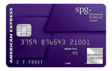 Starwood Preferred Guest Credit Card from American Express card art