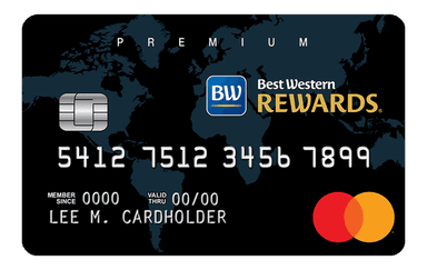 Best Western Rewards Premium Mastercard card art
