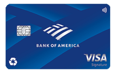 Bank of America Travel Rewards card art