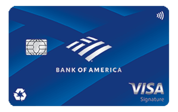 Bank of America Travel Rewards card art