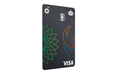 bp Rewards Visa card art