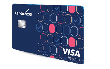 Breeze Easy Visa Signature Card card art