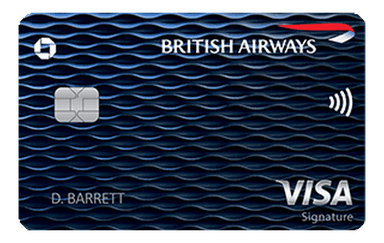British Airways Visa Signature Card card art