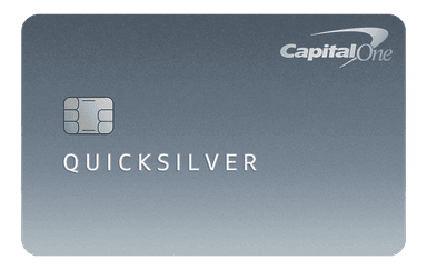 Capital One Quicksilver Student Cash Rewards card art