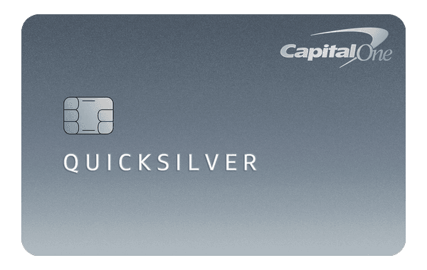 Capital One Quicksilver Student Cash Rewards card art
