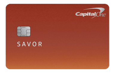 Capital One Savor Student Cash Rewards card art