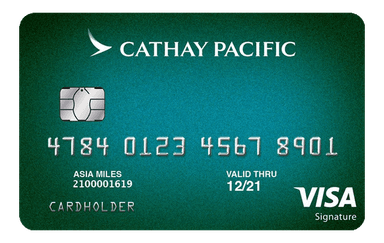 Cathay Pacific Visa Signature Card card art