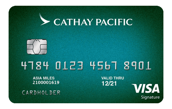 Cathay Pacific Visa Signature Card card art