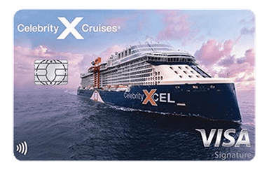 Celebrity Cruises Visa Signature Card card art