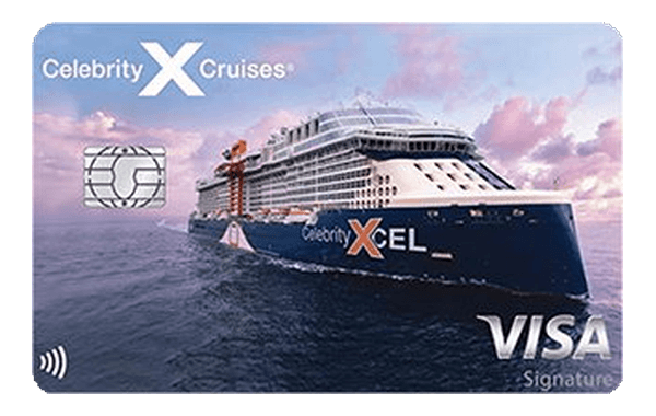 Celebrity Cruises Visa Signature Card card art