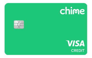 Chime Credit Builder Secured Visa card art