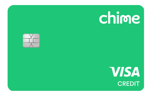 Chime Credit Builder Secured Visa card art