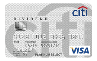 Citi Dividend Card card art