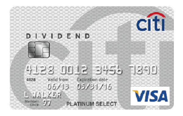 Citi Dividend Card card art