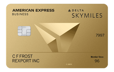 Delta SkyMiles Gold Business Amex card art