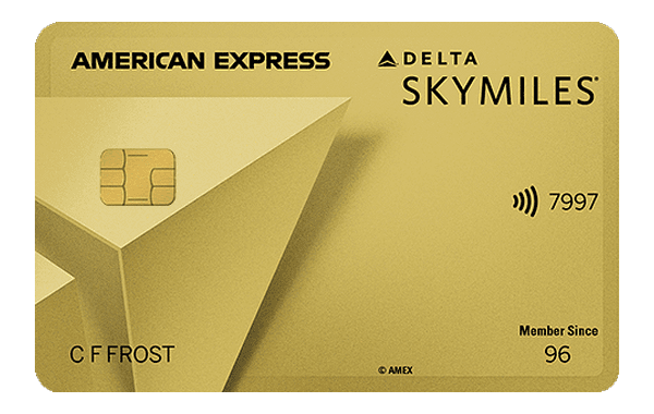 Delta SkyMiles Gold Amex card art