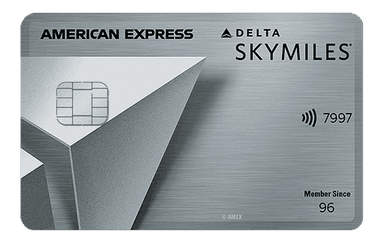 Delta SkyMiles Platinum Amex card art