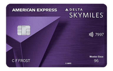 Delta SkyMiles Reserve Amex card art