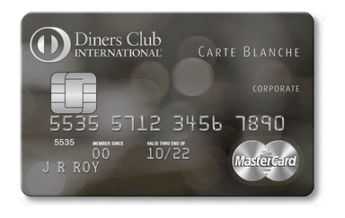Diners Club Carte Blanche card art