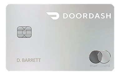 DoorDash Rewards Mastercard card art