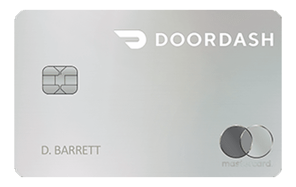 DoorDash Rewards Mastercard card art