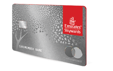 Emirates Skywards Rewards World Elite Mastercard card art