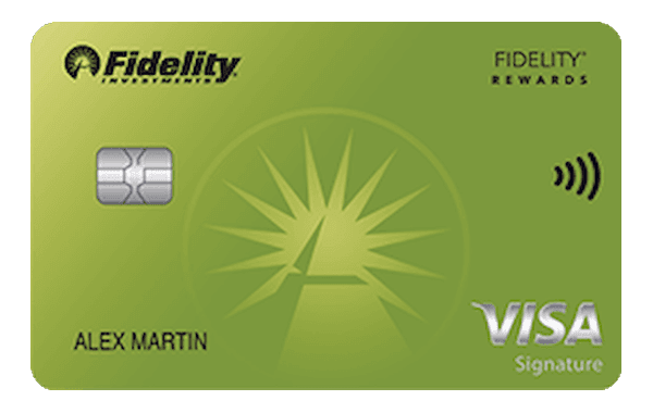 Fidelity Rewards Visa Signature card art