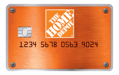 Home Depot Consumer Credit Card card art