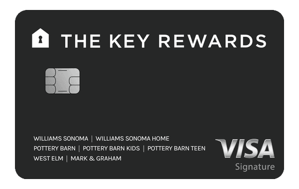Key Rewards Visa card art