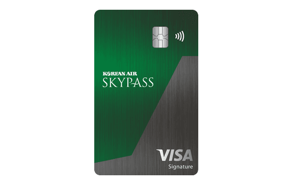 Korean Air SKYPASS Visa Signature card art