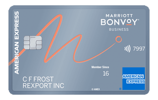 Marriott Bonvoy Business American Express card art