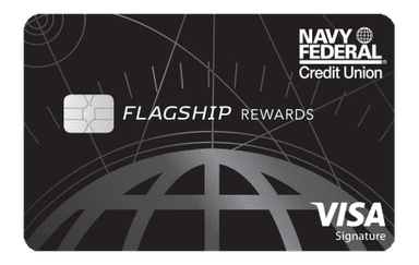 Navy Federal Visa Signature Flagship Rewards card art