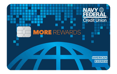 Navy Federal More Rewards American Express card art