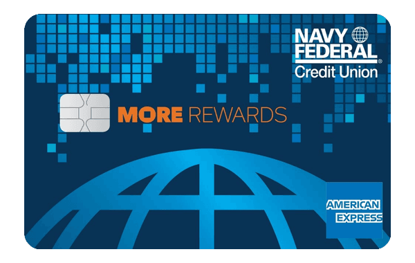 Navy Federal More Rewards American Express card art