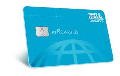 Navy Federal nRewards Secured card art