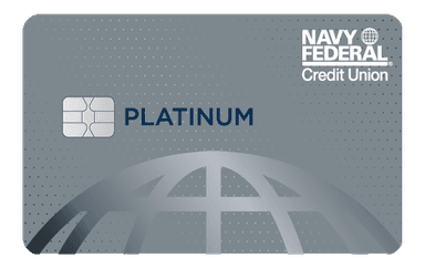 Navy Federal Platinum card art
