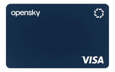 OpenSky Plus Secured Visa card art