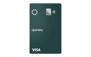 OpenSky Secured Visa card art