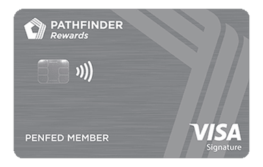 PenFed Pathfinder Rewards Visa Signature card art