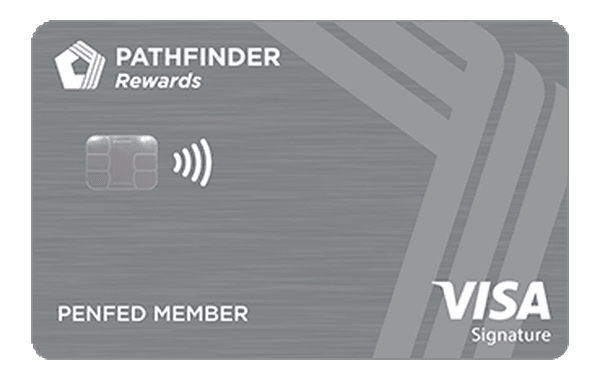PenFed Pathfinder Rewards Visa Signature card art
