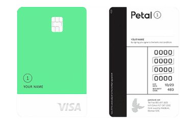 Petal 1 Visa card art