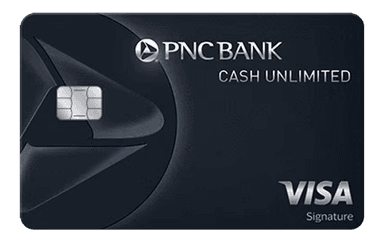PNC Cash Unlimited Visa Signature card art