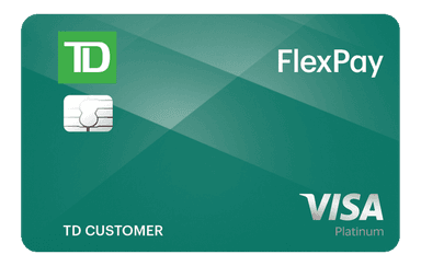TD FlexPay Credit Card card art