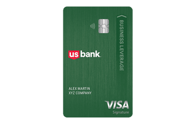 U.S. Bank Business Leverage Visa Signature card art