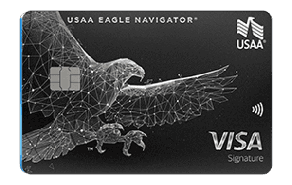 USAA Eagle Navigator Visa Signature card art