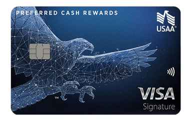 USAA Preferred Cash Rewards card art